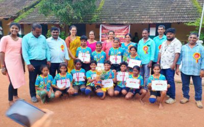 BEM Kannada Medium Primary students Winners in Kabaddi