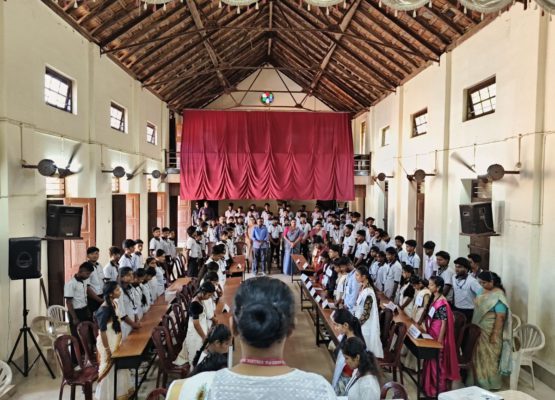 Mock Parliament in BEM Aided P.U College