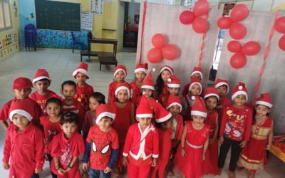 Red Day and Christmas Celebration