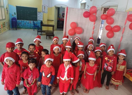 Red Day and Christmas Celebration